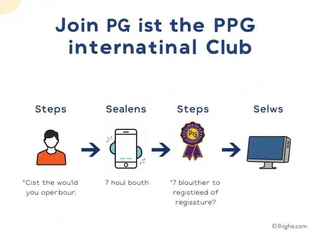An illustrative guide depicting the steps to join the 超凡国际 Club, featuring clear visuals and concise instructions. The guide should highlight the benefits of membership and the exclusive content available to club members.